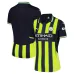 Manchester City 2024/25 Auswärts-Frauen-Trikot - Schwarz / Grün