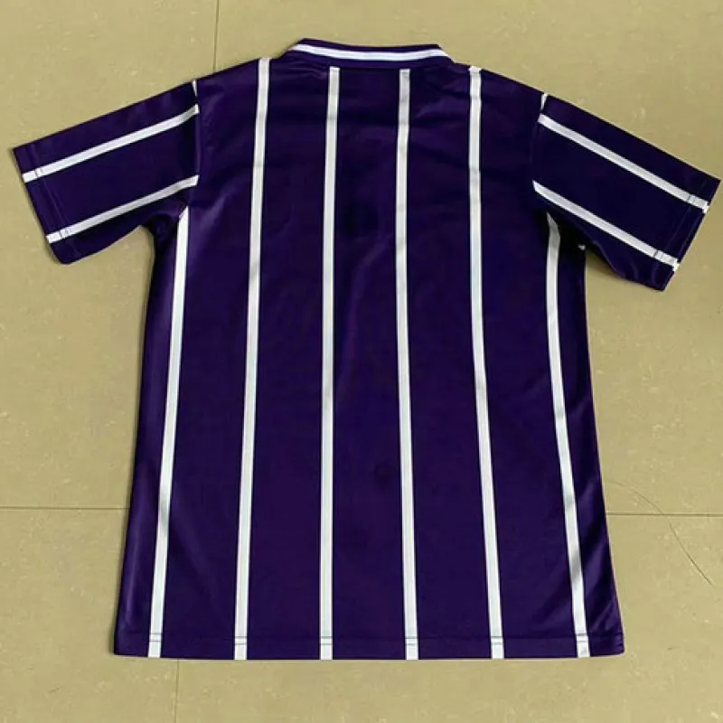Manchester City 1993 Retro Auswärts-Trikot - Blau