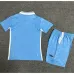 Maillot rétro domicile pour enfants de Manchester City 2011/12 - Bleu