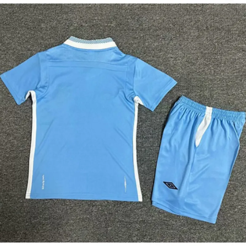 Maillot rétro domicile pour enfants de Manchester City 2011/12 - Bleu