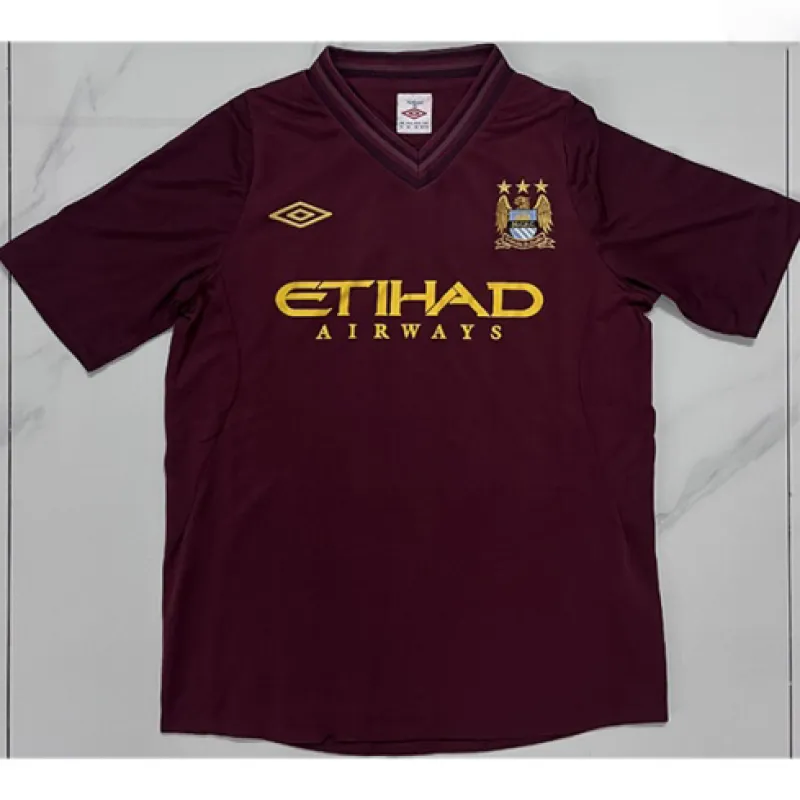 Maillot extérieur rétro de Manchester City 2012/13 - Bourguignon