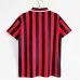 Manchester City 1994 - 96 Away Retro Jersey - Red/Black