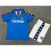 Maillot rétro domicile pour enfants de Manchester City 1997/98 - Bleu
