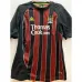 Maillot rétro domicile de Manchester City 2008/09 - Rouge/Noir
