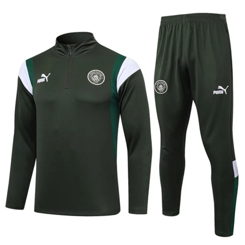 Abbigliamento sportivo di Manchester City 2024/25 - Verde scuro