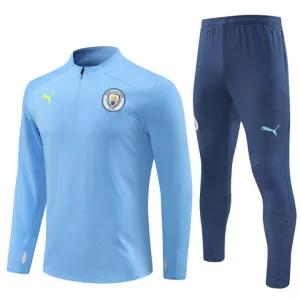 Manchester City 2024/25 Kinder-Sportbekleidung - Blau
