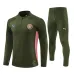 Manchester City 2024/25 Kinder-Sportbekleidung - Militärgrün