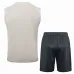 Ensemble shorts et gilet de Manchester City 2024/25 - Abricot