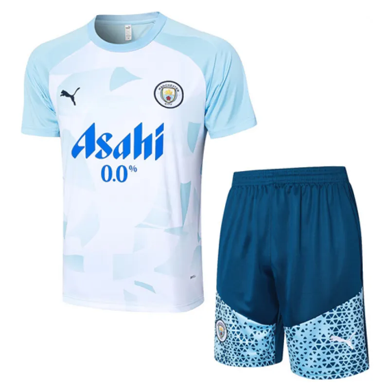 Manchester City 2024/25 Training Shirt and Shorts - Blue