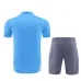 Manchester City 2024/25 Kids' Training Shirt and Shorts - Blue