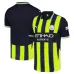 Maillot d'enfant de Manchester City 2024/25 d'extérieur - Noir/Vert