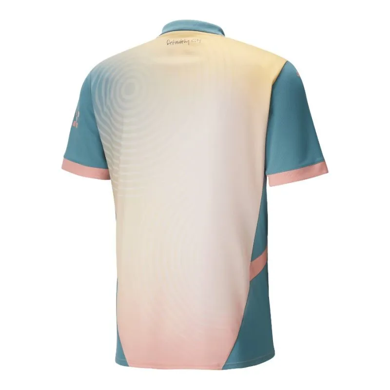 Manchester City Kinder-Viertes Trikotsatz 2024/25 - Blau/Rosa
