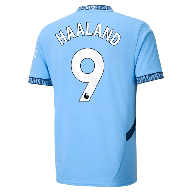 HAALAND maillot domicile de Manchester City 2024/25 - Bleu