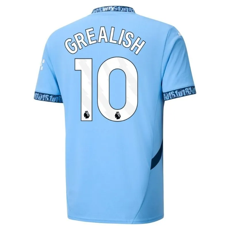 GREALISH Manchester City Heimtrikot 2024/25 - Blau