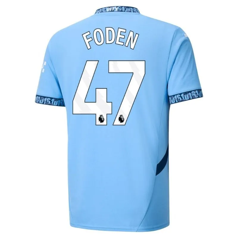 FODEN Manchester City Heimtrikot 2024/25 - Blau