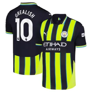 GREALISH Manchester City Auswärtstrikot 2024/25 - Schwarz/Grün