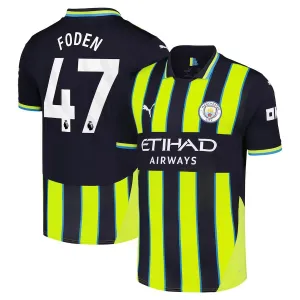 FODEN Manchester City Auswärtstrikot 2024/25 - Schwarz/Grün
