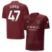 FODEN Manchester City Drittes Trikot 2024/25 - Burgundrot