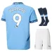 HAALAND Manchester City Kinder Heimtrikot-Set 2024/25 - Blau