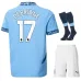 DEBRUYNE Manchester City Kinder Heimtrikot-Set 2024/25 - Blau