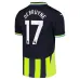 DEBRUYNE Ensemble de maillot d'enfant d'équipe d'extérieur de Manchester City 2024/25 - Noir/Vert