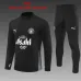 Manchester City 2025/26 Kinder Sportanzug Schwarz