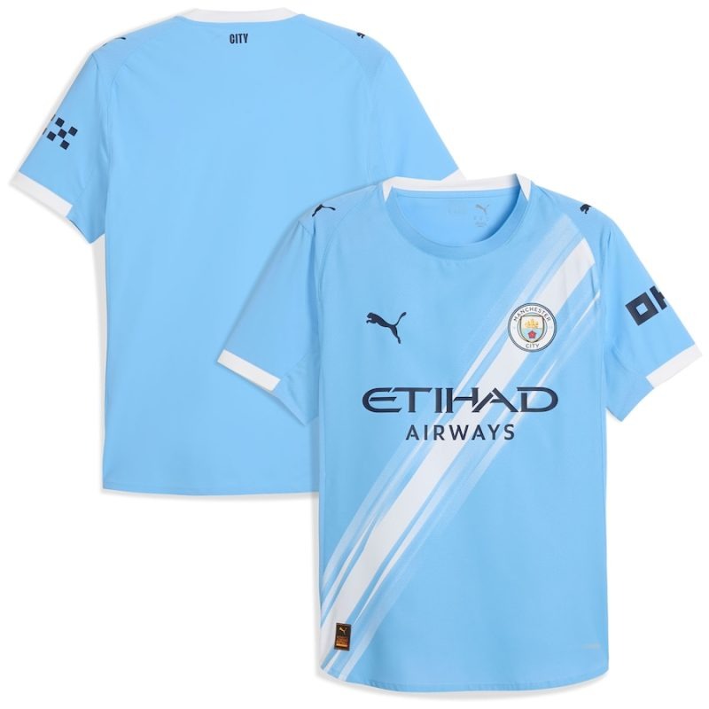 Maglia casa versione giocatore Manchester City 2025/26
