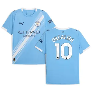 Camisa local Manchester City GREALISH 2025/26 - Azul