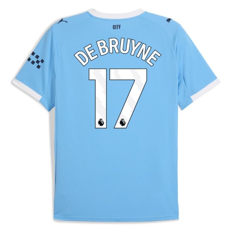 Maillot domicile Manchester City DE BRUYNE 2025/26 - Bleu