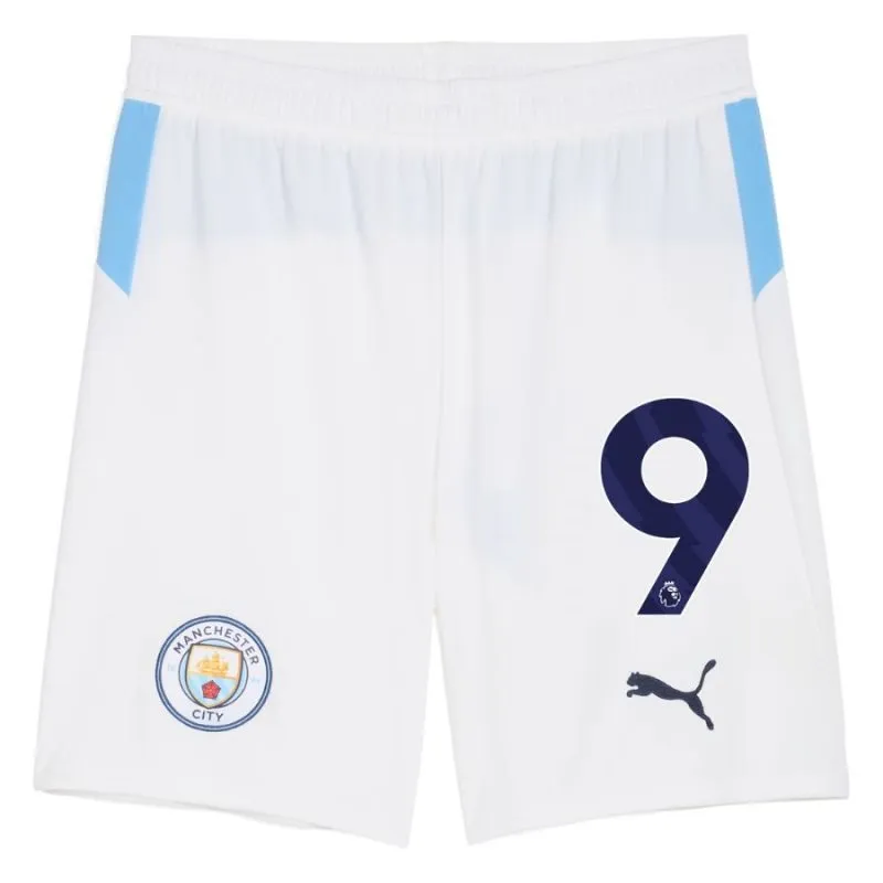 Manchester City HAALAND Kids' Kit 2025/26 Home - Blue
