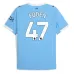 Kit d'enfant FODEN Manchester City 2025/26 domicile - Bleu