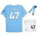 Kit d'enfant FODEN Manchester City 2025/26 domicile - Bleu