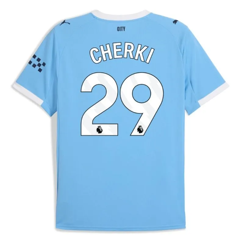 Kit d'enfant CHERKI Manchester City 2025/26 domicile - Bleu