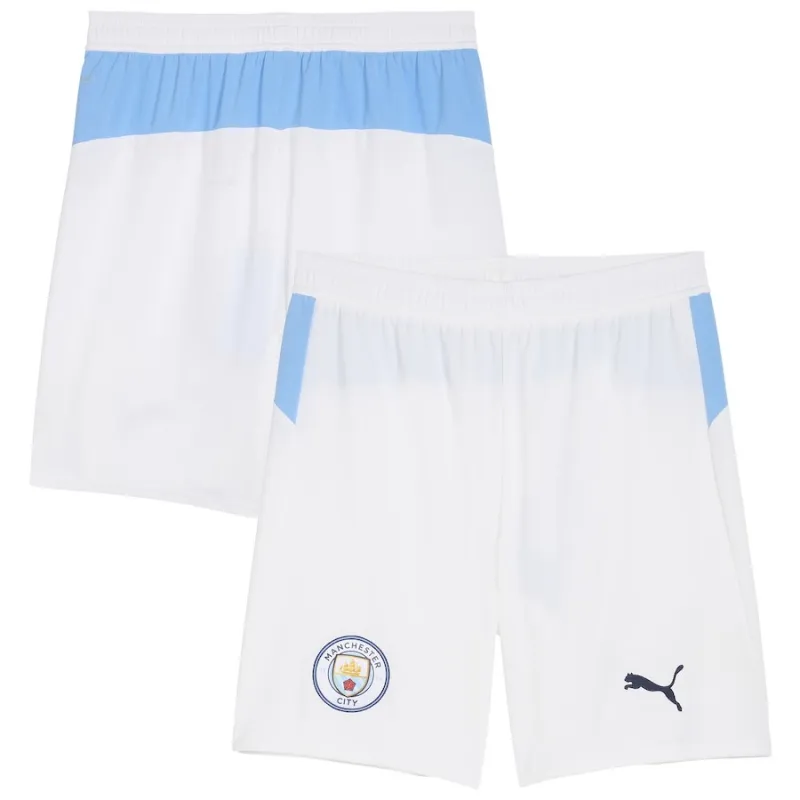 Manchester City FC 2025/26 Heimhose - Weiß