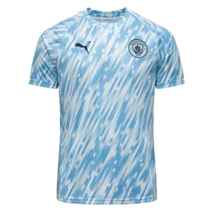 Manchester City 2025/26 Vorspiel-Trikot - Blau