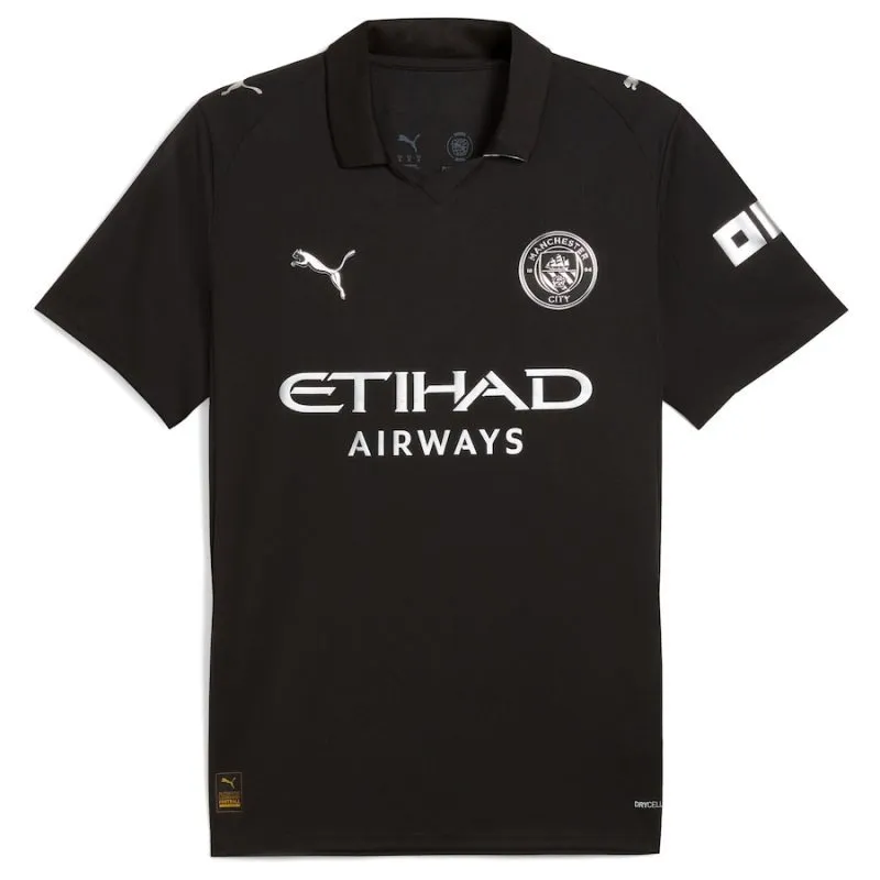 Manchester City GREALISH 2025/26 Auswärtstrikot - Schwarz