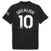 Manchester City GREALISH 2025/26 Auswärts-Kinder-Trikot-Set - Schwarz