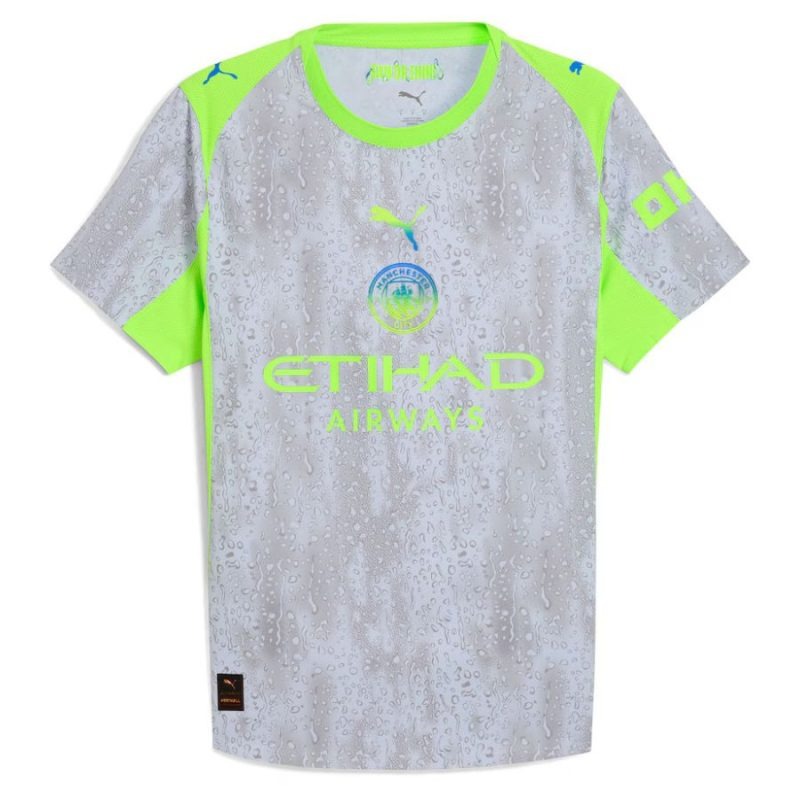 Tercera camiseta versión jugador Manchester City 2025/26