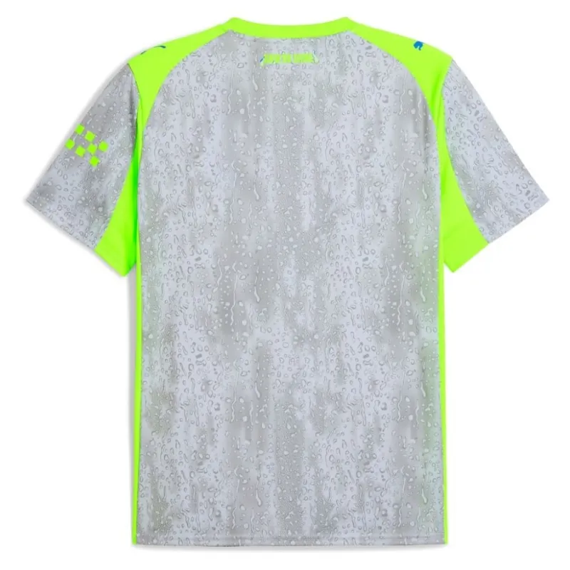 Manchester City 2025/26 Tercer Conjunto Infantil - Gris