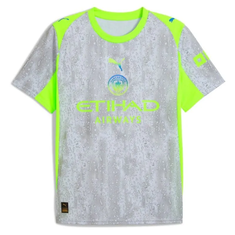Manchester City HAALAND 2025/26 Drittes Kinder-Set - Grau