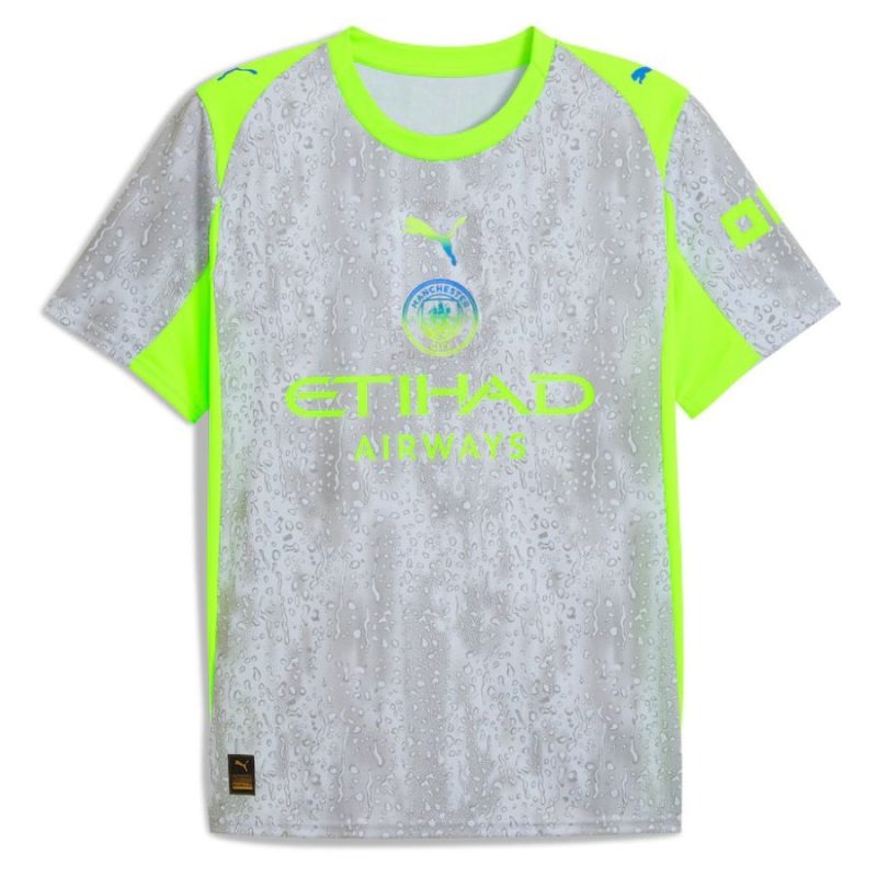 Manchester City FODEN 2025/26 Drittes Kinder-Set - Grau