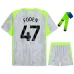 Manchester City FODEN 2025/26 Drittes Kinder-Set - Grau