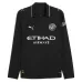 Manchester City 2025/26 Camiseta de manga larga visitante - Negra