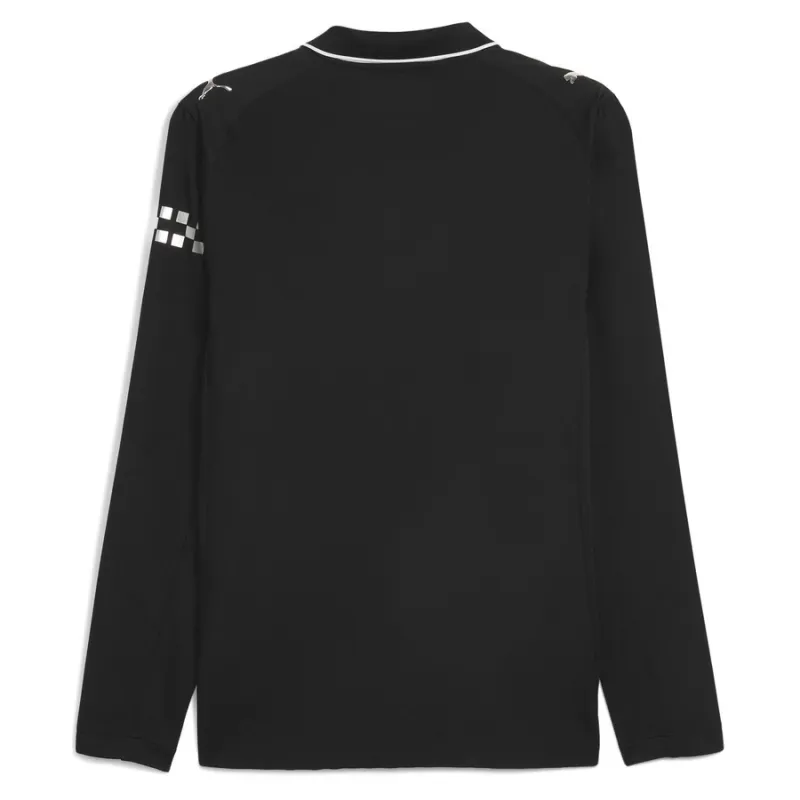 Manchester City 2025/26 Camiseta de manga larga visitante - Negra