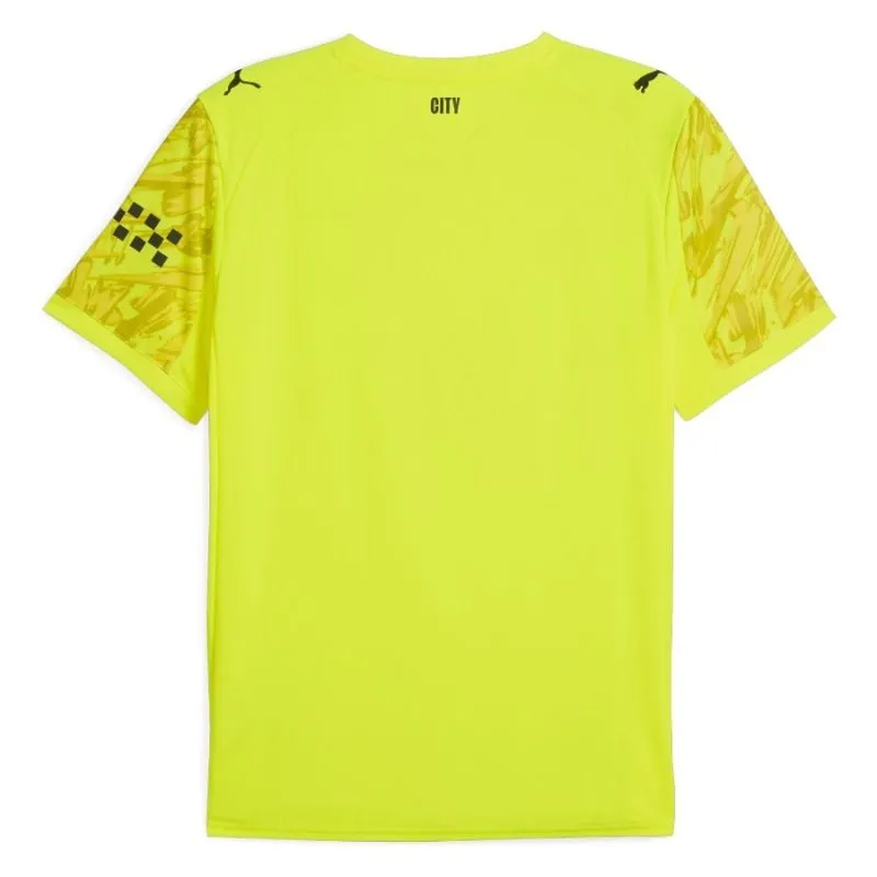 Manchester City 2025/26 Kinder Torwarttrikot - Gelb