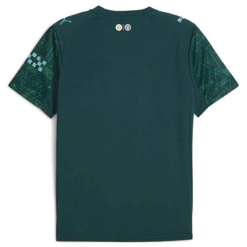 Manchester City 2025/26 Cuarto conjunto infantil - Verde