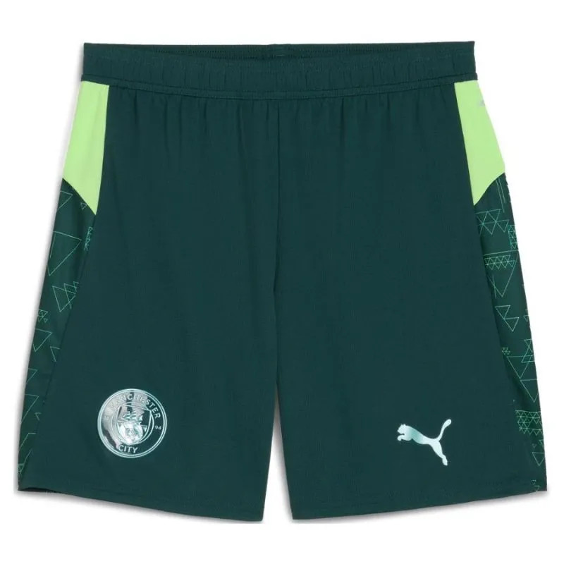 Manchester City 2025/26 Cuarto conjunto infantil - Verde