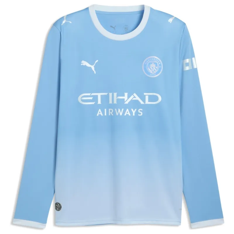 Camiseta Manchester City Local Manchesterga Larga 2026/27