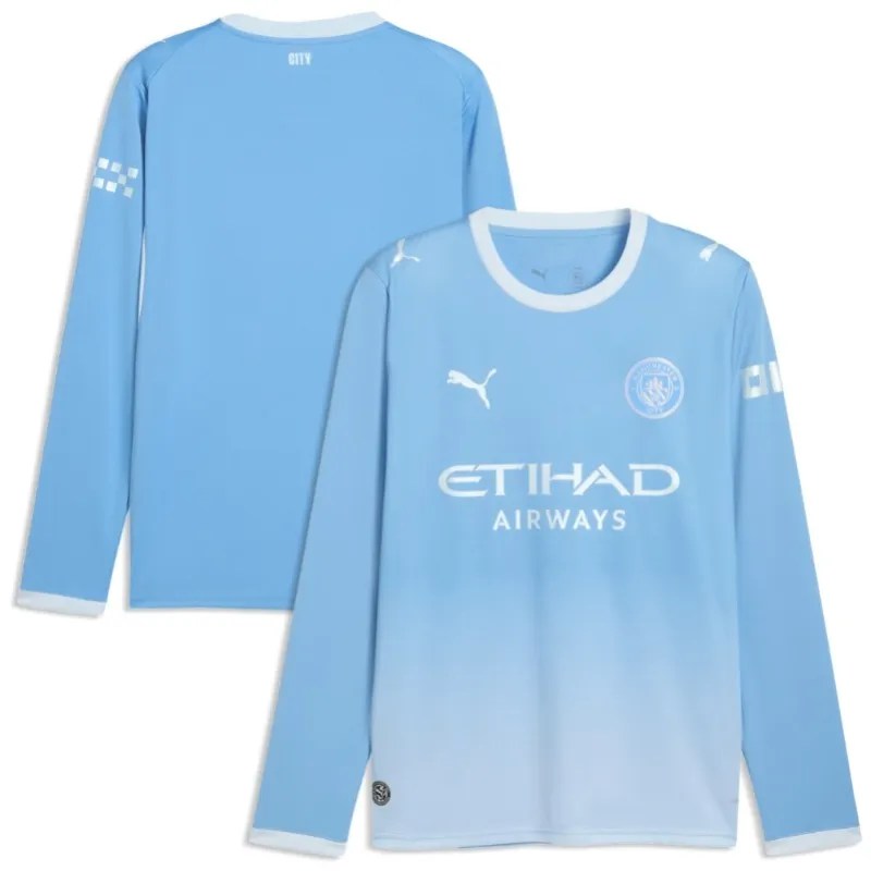 Camiseta Manchester City Local Manchesterga Larga 2026/27