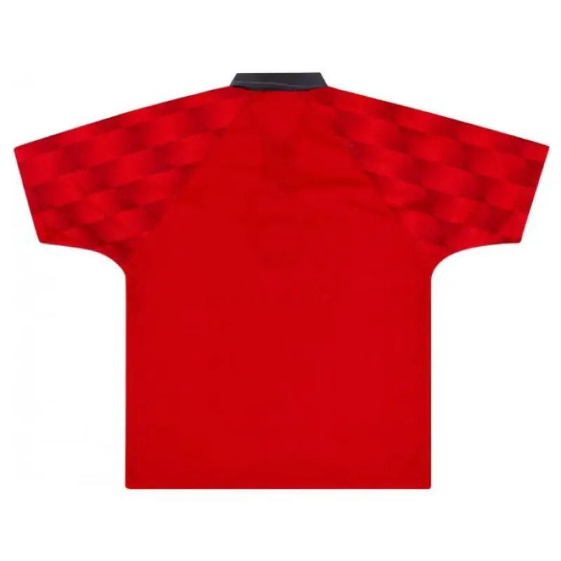 Manchester United 1996 1998 Camiseta retro local - Roja